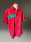 Peyton rød kortermet skjorte str 52/ L - Spania 1980 tallet thumbnail