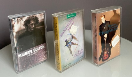 Opptaks- og musikk kassetter, 1987-92