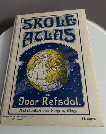 Skole Atlas - Ivar Refsdal 1942