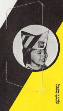 LEGO papir party hatt -  Danmark 1970/ 80 tallet