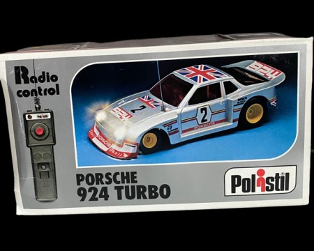 Porsche 924 Turbo, RC104 - Radiostyr lekebil, Polistil (1981)