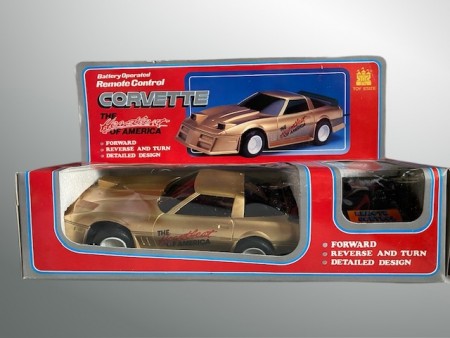 Corvette radiostyrt batteridrevet bil - USA, 1986