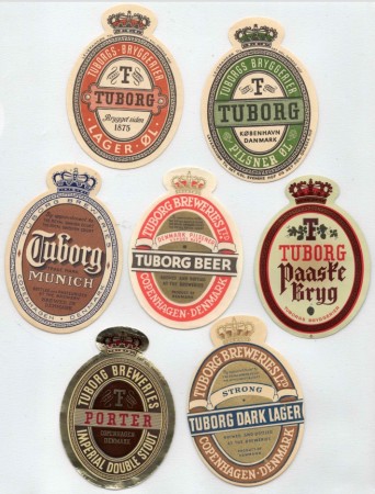 Etiketter - Tuborg bryggeri