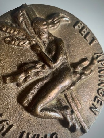 Minnemedalje i bronse- Åpning av Frigg feltet, 1978