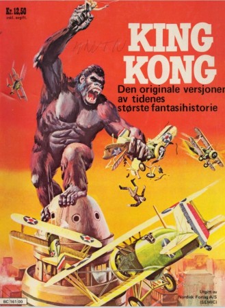 KING KONG - stor tegneseriehefte, 1977