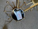 Space Age Sputnik vegglampe bordlampe messing NIPRO AS Norge 1970-tallet thumbnail