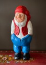 Gamlenissen logosnissen gnom nisse håndmalt plastfigur LOGOS A/S Plastics og bakelittindustri Moss Norge 1960-tallet thumbnail