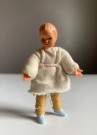 Canzler & Hoffmann dukkehus tilbehør 1:12 - Caco baby dukke Germany 1950 tallet thumbnail