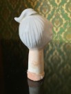 Dukkehode byste malt steingods - 1950/ 60 tallet thumbnail