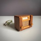 Antikk dukkehus møbler tilbehør 1:12 - radio i heltre thumbnail