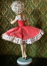 Rockabilly Bradley Big Eye cloth-faced  Faux Kawaii doll dukke - Korea/ Japan 1970 tallet thumbnail