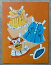 Cutout book ubrukt papirdukke LOWE Canada 1960-tallet thumbnail