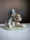 DAISA Håndlaget porselensfigur hundevalper - NAO by Lladro Spania 1987 thumbnail