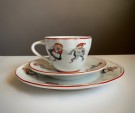 Juledekor ubrukt Nisseservice kaffekuvert - PP Porsgrund Porselen Norway 2023 thumbnail