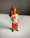 Lundby dukkehus møbler tilbehør 1:18 - Anne jente dukke (1245) 1980 tallet thumbnail