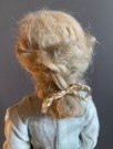 Antikk sovedukke Bisquit porselen H32 cm - Schoenau & Hoffmeister Tyskland 1900 tallet thumbnail