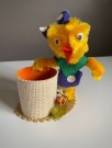 Påskedekor kitsch eggeholder piperenskylling - 1950/ 60 tallet thumbnail