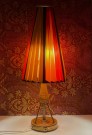 Tivoli bordlampe i teak og messing - 1960 tallet thumbnail