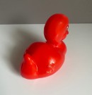Rød badeand i plast - Finland 1998 thumbnail