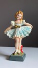 Shirley Temple Rockabilly salt/ såpestein figur/ skulptur - 1950/ 60 tallet thumbnail