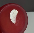 Vase i matt kunstglass - Christiania Glasmagasin Norge, 1990/00 tallet thumbnail