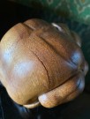 Gråtende Weeping Buddha håndlaget Asiatisk figur/ skulptur i edeltre thumbnail