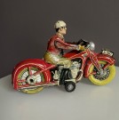 Mekanisk blikkleke, Motorsykkel Arnold A 560 - Tyskland, 1940/50 tallet thumbnail
