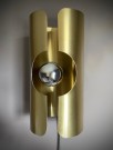 Space Age vegglampe lampett - BISON 1970 tallet thumbnail