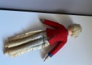 Antikk boudoir tøydukke - England, 1920/30 tallet thumbnail