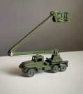 Missile Servicing platform vehicle modellbil militært kjøretøy - DINKY SUPERTOYS MECCANO LTD England 1960 tallet thumbnail
