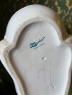 Hvit klassisk svane håndmalt porselensfigur vase - Zaphir Lladro Spain Spania 1978 thumbnail