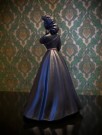Gone with the wind Scarlett O Hara vakker damefigur/ skulptur I malt gips - 1950/ 60 tallet thumbnail