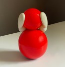 Roly-Poly celluloid plast hundefigur - Sovjet USSR 1960 tallet thumbnail