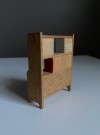 HANSE/ LISA dukkehus møbler tilbehør 1:18 - bokhylle/ reol 1970-tallet thumbnail