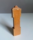 Barton/ Lundby dukkehusmøbel 1:18 - Gulvur klokke i tre 1970 tallet thumbnail