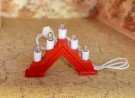 Lundby dukkehus møbler tilbehør 1:18 - Rød adventsstake julelys 60.6007 1999/ 2000 tallet thumbnail