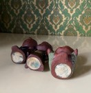 Små barnefigurer i glasert terrakotta/ keramikk Japan 1970/ 80-tallet thumbnail