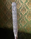 Konge tinn pewter dessert ostehøvel nr. 354 c - Hardanger  Norway Norge Sylvett 1970 tallet thumbnail