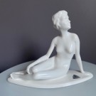 Villeroy  & Boch, Art deco aktfigur i porselen - Tyskland, 1930 tallet thumbnail