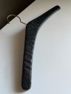 Vintage kleshenger, sort skai - 1950/ 60 tallet thumbnail