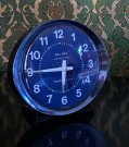 BIG BEN REPEATER atomic blue mekanisk vekkerklokke/ alarmklokke/ bordur - Westclox Scotland 1960 tallet thumbnail