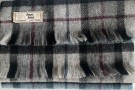 Inigo Jones - Grå/blått Engelsk ull skjerf thumbnail