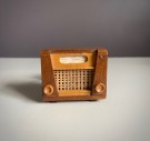 Antikk dukkehus møbler tilbehør 1:12 - radio i heltre thumbnail