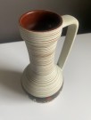 Keramikk vase med hank (1505-23) - West Germany 1960/ 70 tallet thumbnail