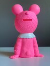  Rosa/ hvit CHAN KODAMA Woodland dukke/ sparebøsse -  Lapin & me  thumbnail
