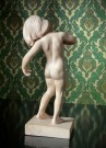 Venus Kalipygos antikk kunstfigur i lys uglasert keramikk (888) - Kai Nielsen P. Ipsens Enke Denmark 1920/ 30 tallet thumbnail
