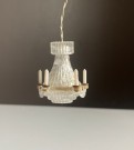 Lundby dukkehus tilbehør 1:18 - Krystallkrone lysekrone (6142) 1970-tallet thumbnail