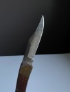 Foldekniv/ lommekniv rustfritt stål tre/ messing -Japan thumbnail