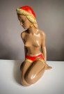 Stor gips damefigur skulptur - Gino Manca BERNARDI KONST 1960 tallet thumbnail