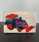 LEGO System blå traktor Legoland 604 i original eske og byggeinstruksjon lansert 1971 thumbnail